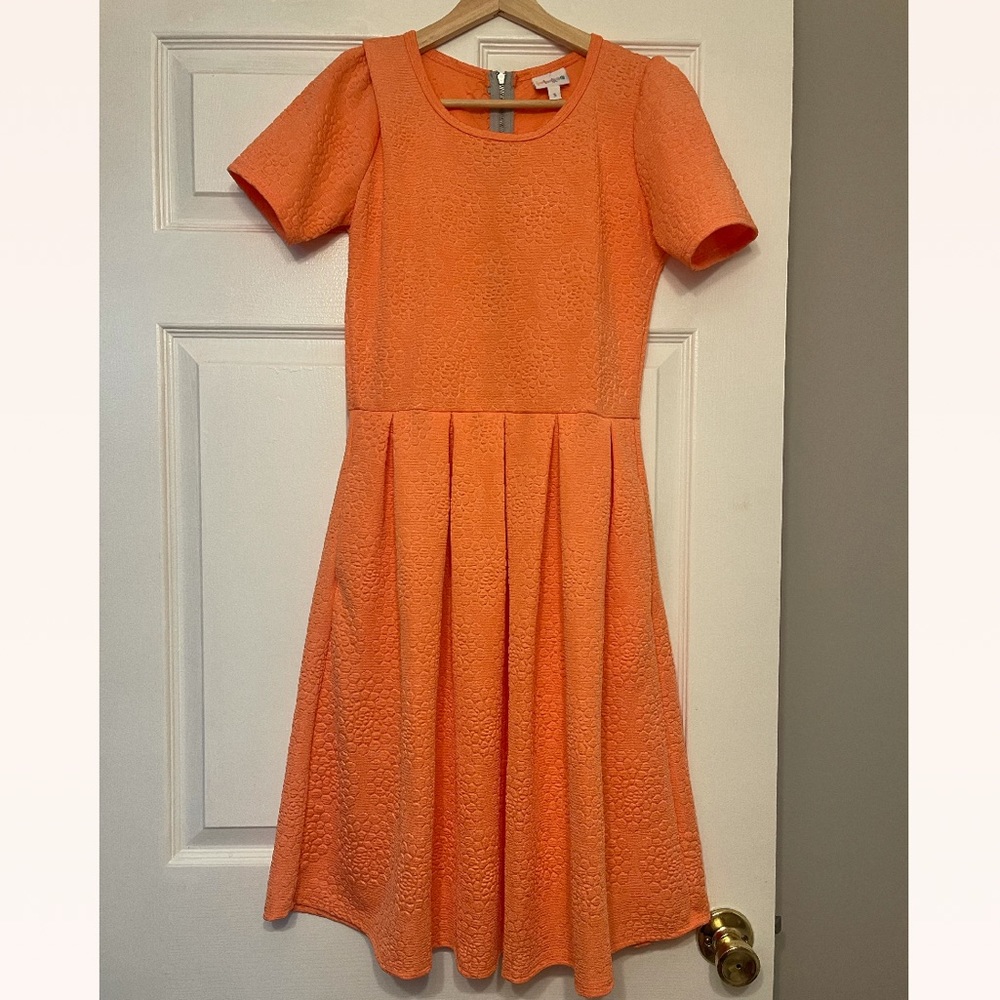 Orange dress